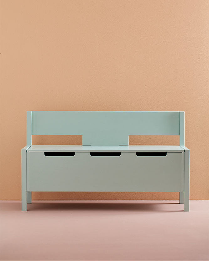 Sofa mit Stauraum hellgrün – Kids Concept