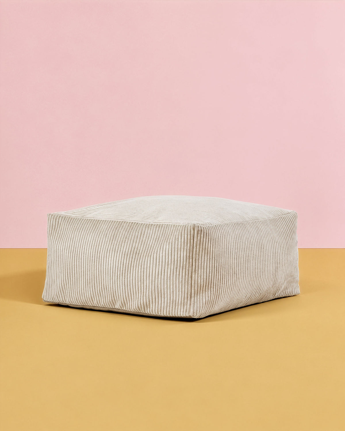 Pouffe off-white