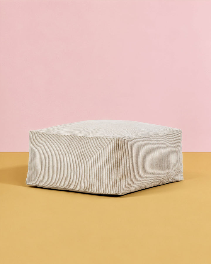 Pouffe off-white