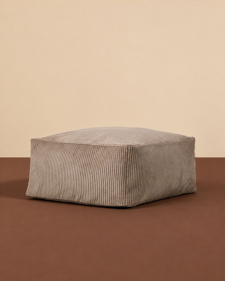 Pouffe grey/brown