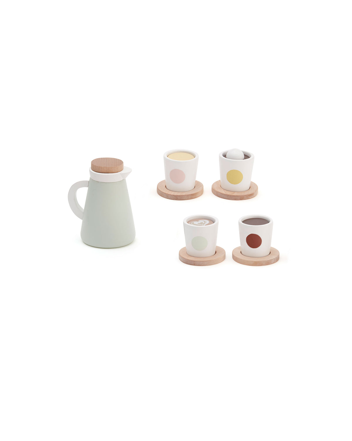 Swedish fika drinks play set