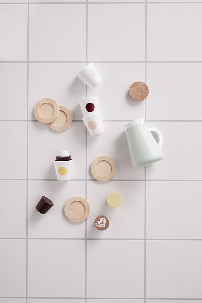 Swedish fika drinks play set