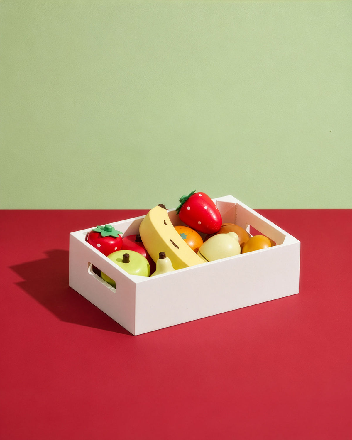 Cagette de fruits mélangés