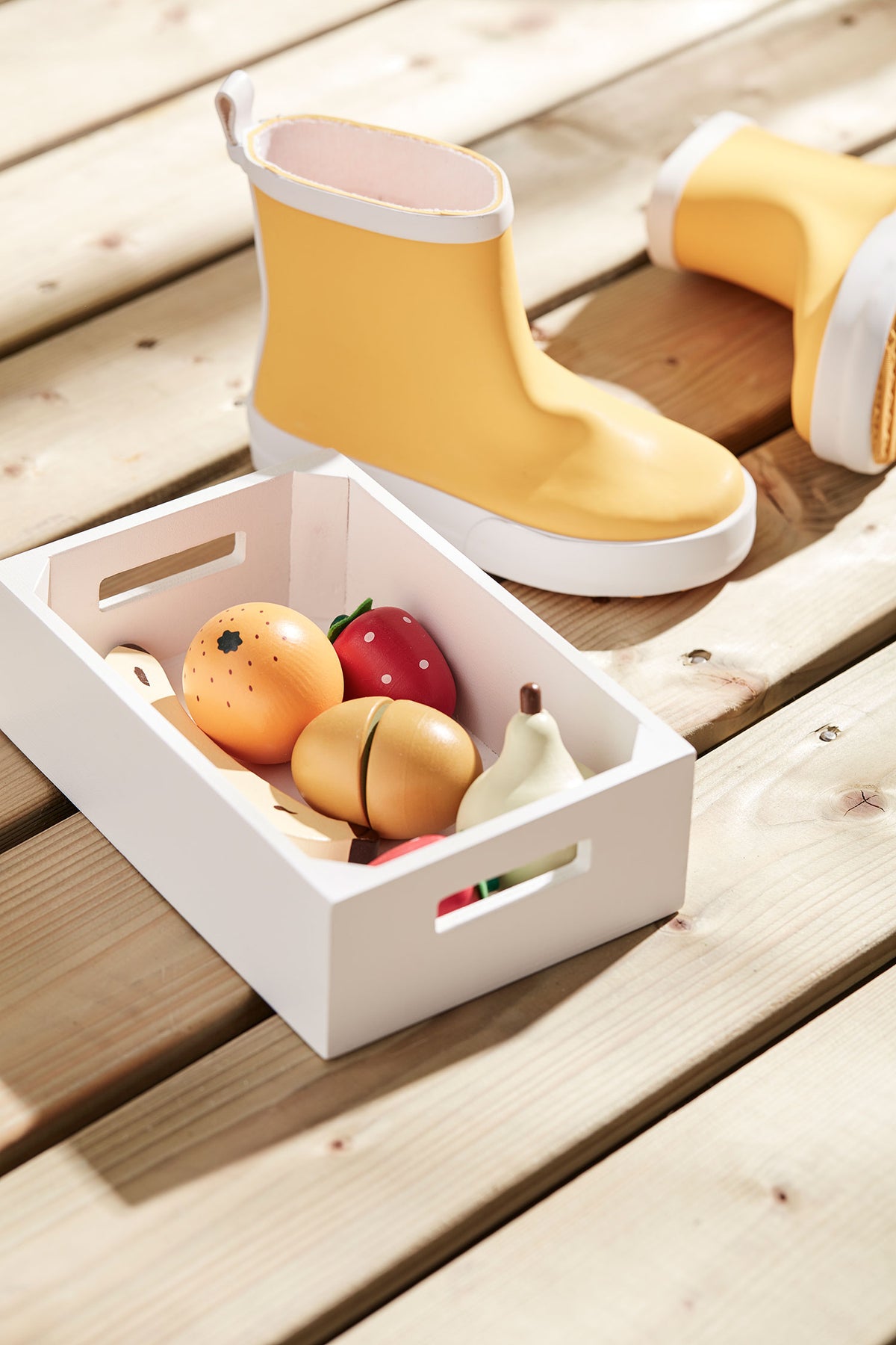 Cagette de fruits mélangés