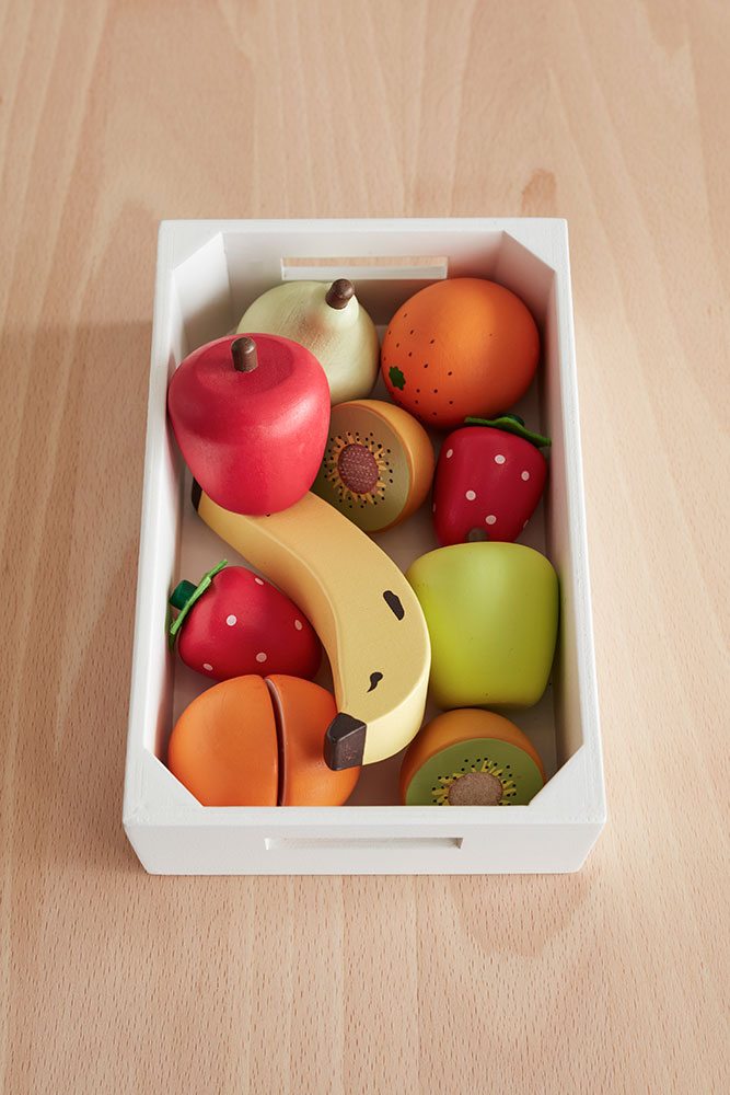 Cagette de fruits mélangés