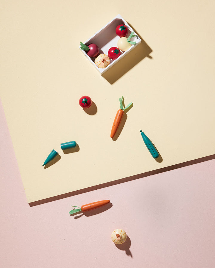 Cagette de légumes mélangés