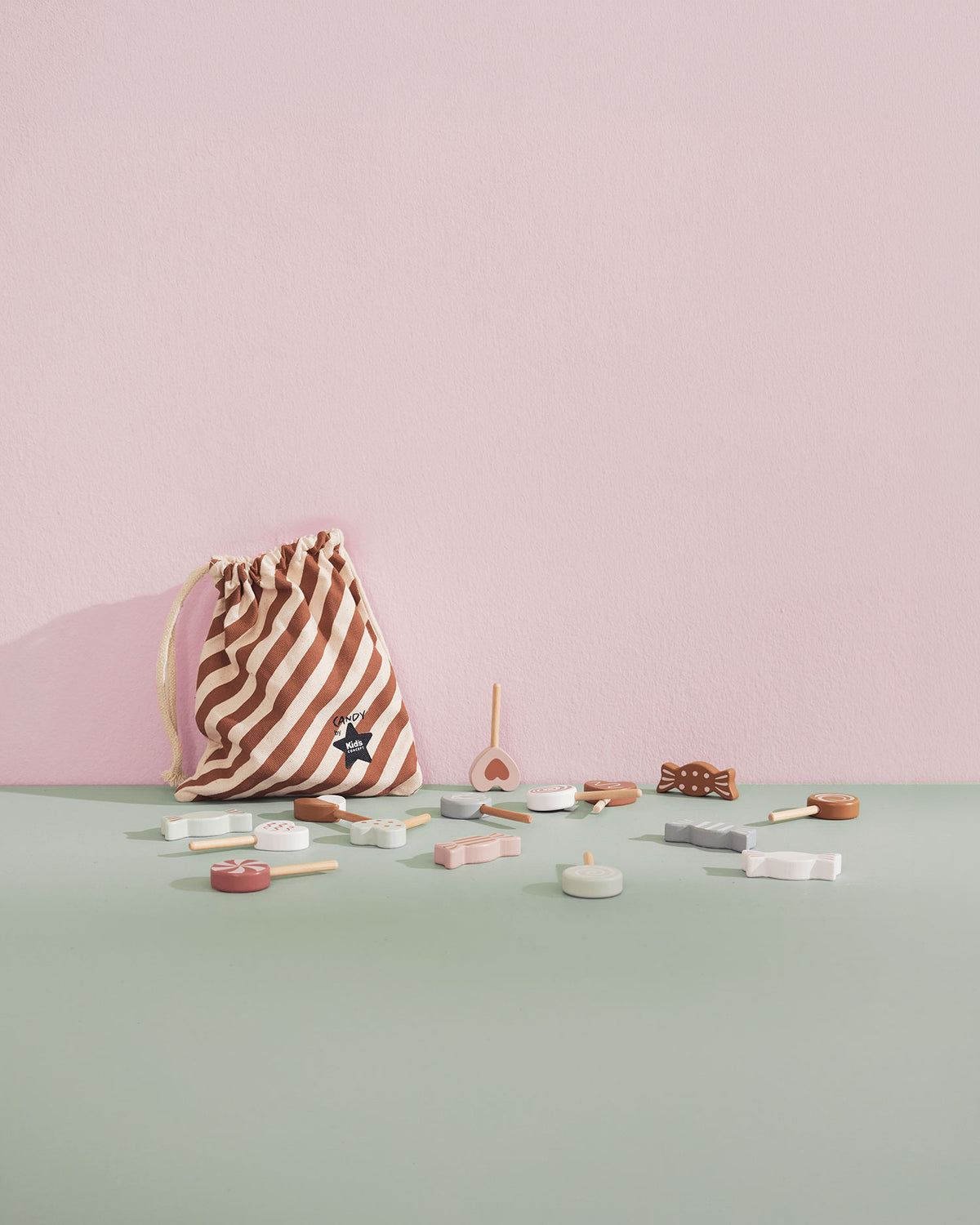 Bonbons aus Holz