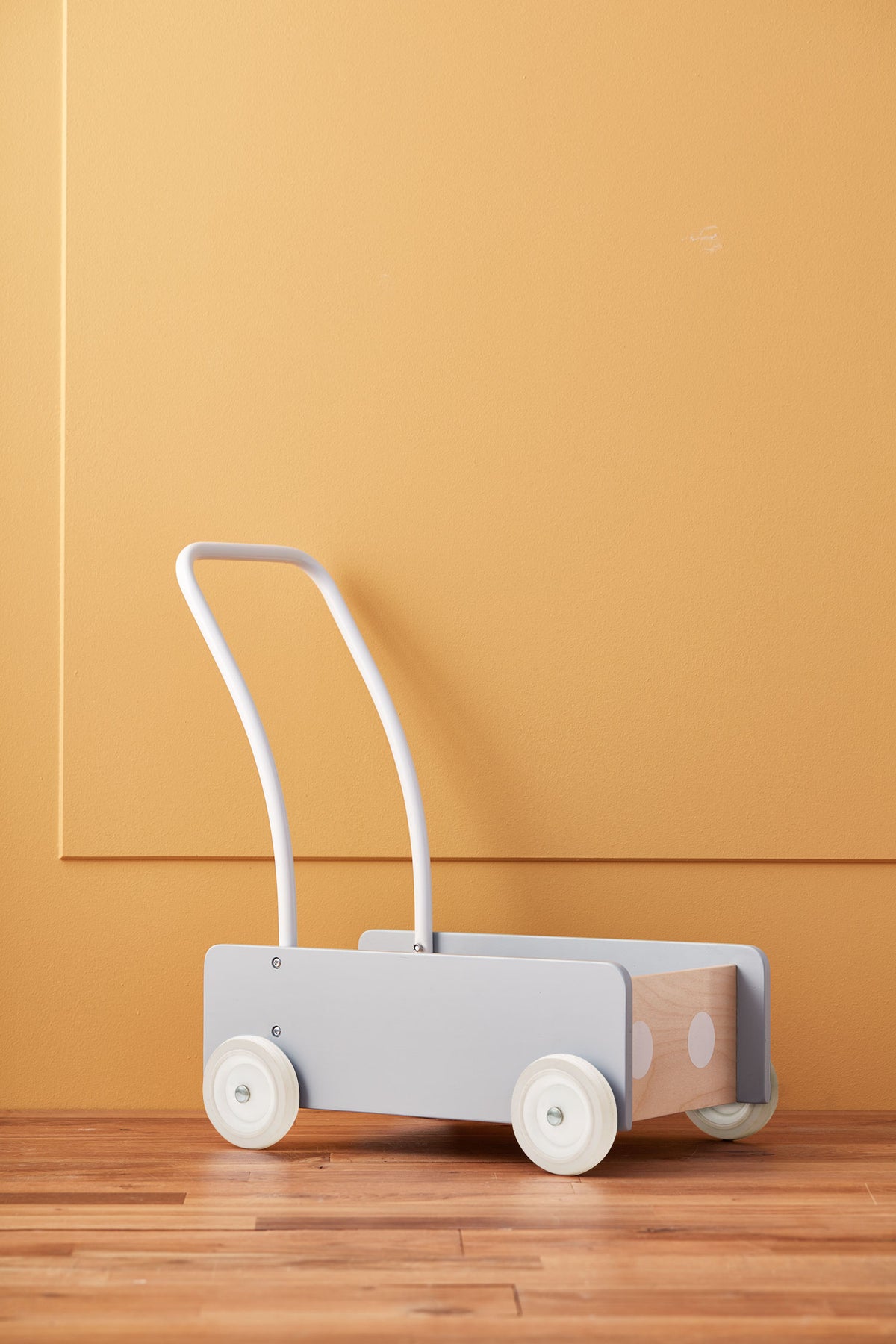 Trotteur bleu gris