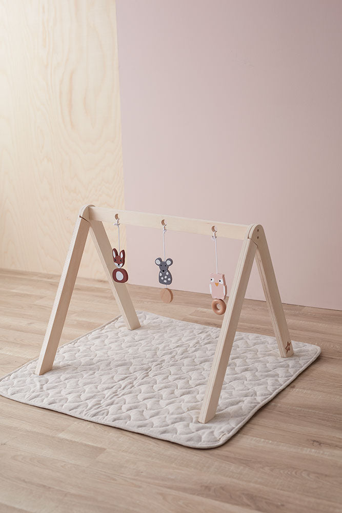Baby gym wooden frame