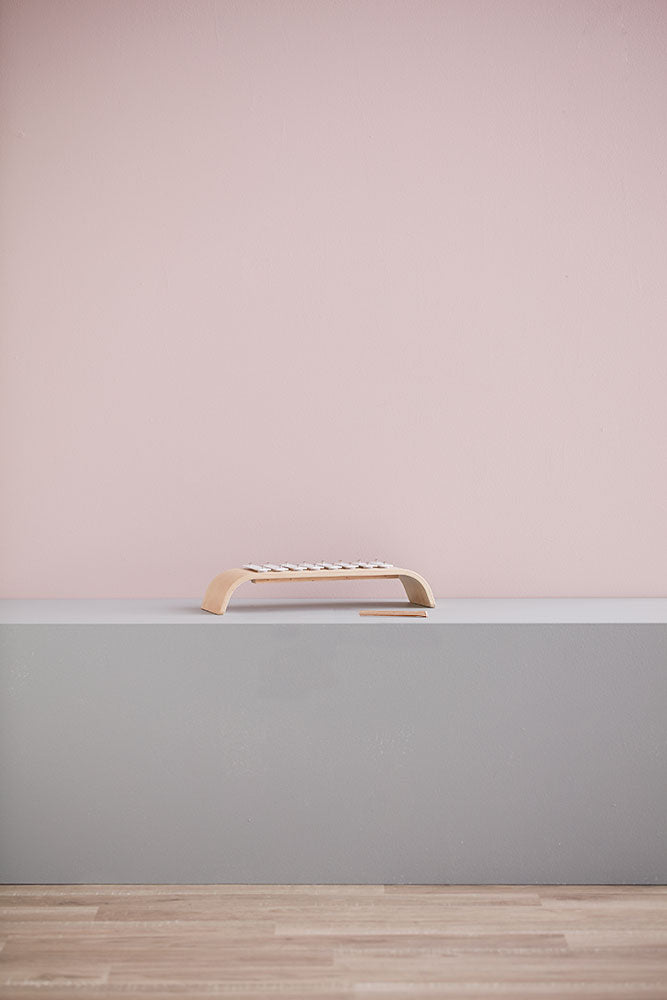 Xylophone contreplaqué blanc