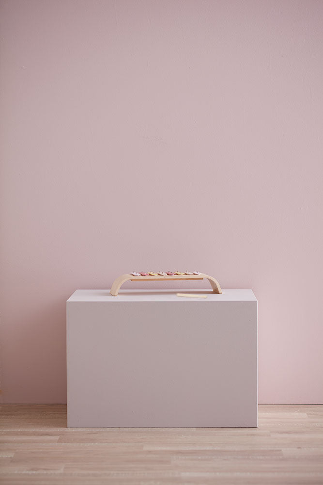 Xylophon Sperrholz rosa multi