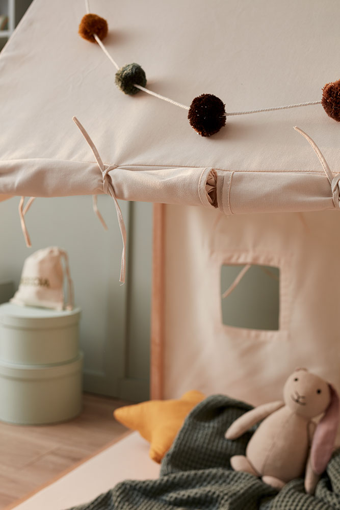 Play house tent off white