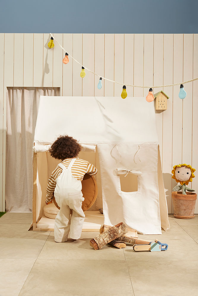 Play house tent off white