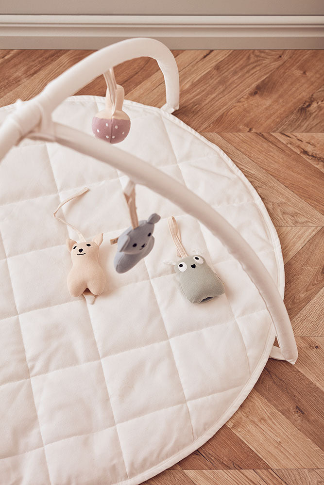 Baby gym textile off white