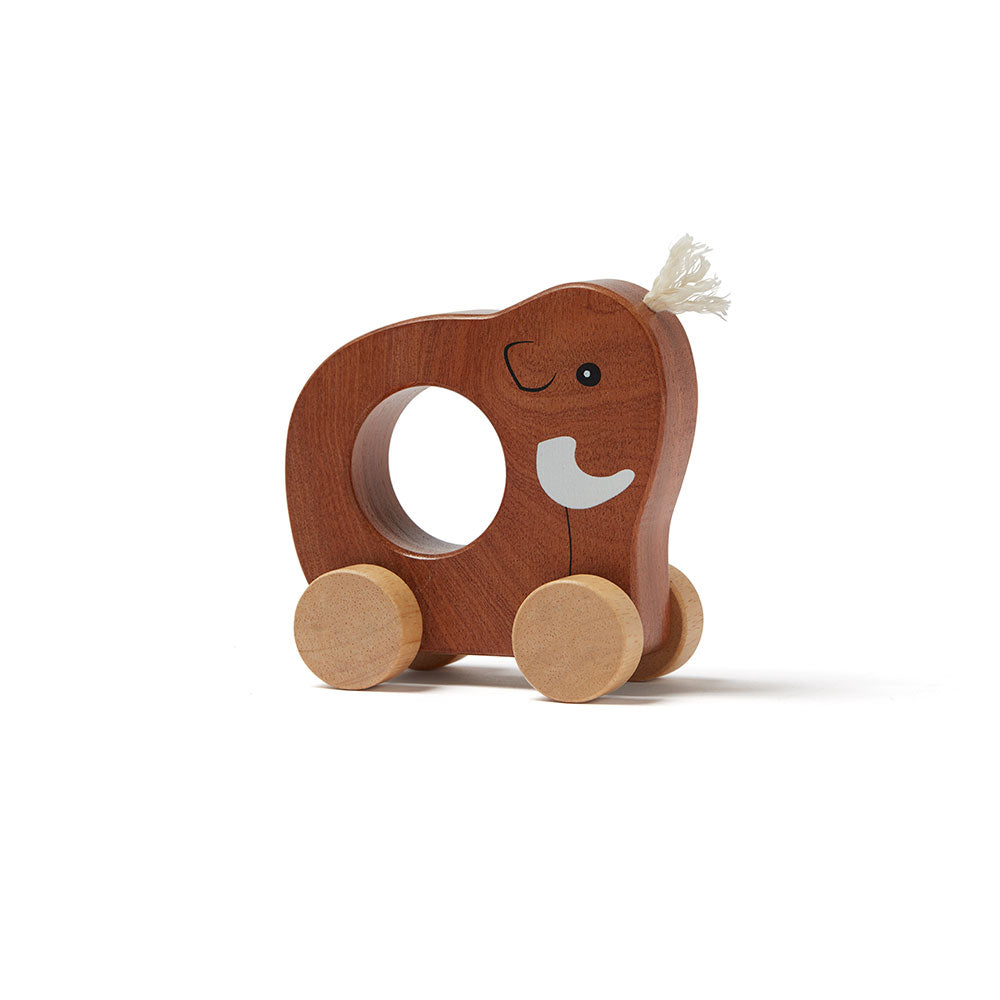 Mammoth on wheels brown