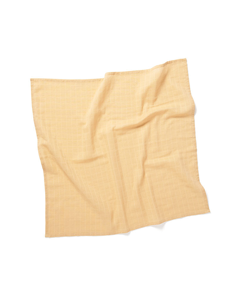 Muslin baby blanket blue mix