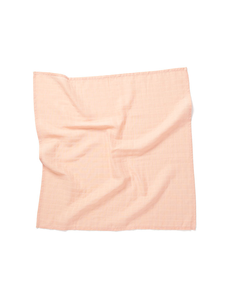 Lot doudous plats en mousseline rose