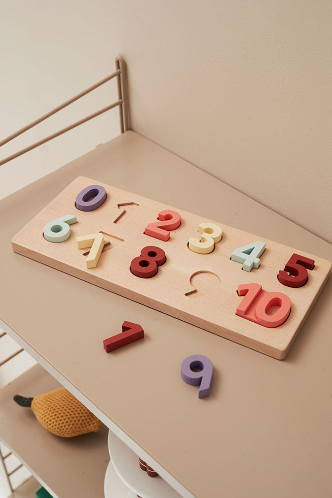 Number puzzle 1-10