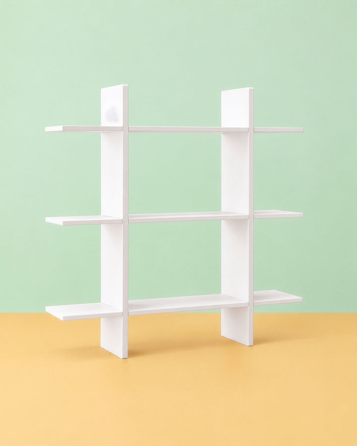 Étagère murale 3 étages blanc STAR