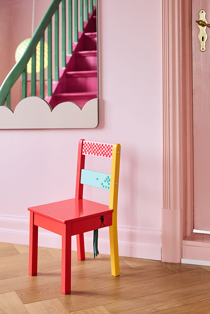Chair wood PIPPI