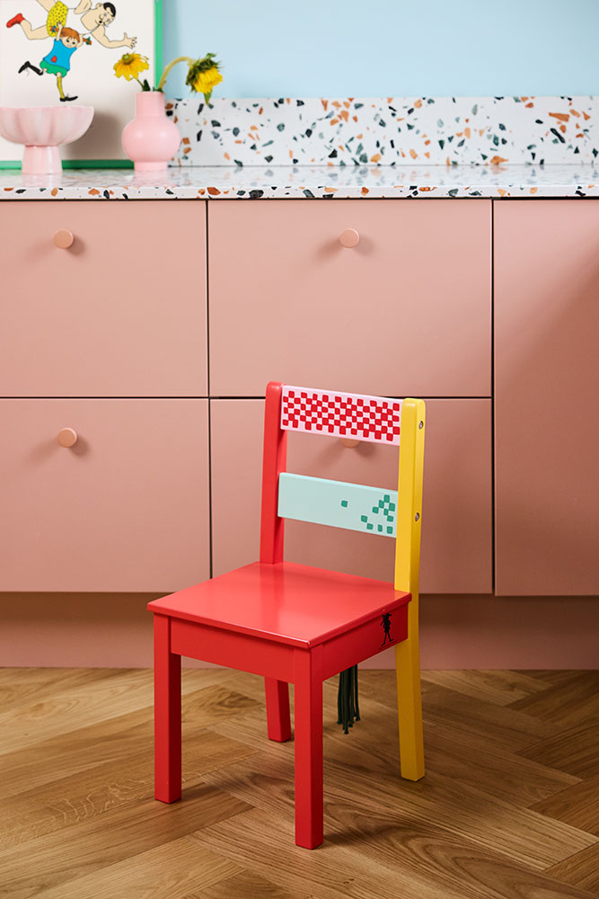 Chair wood PIPPI