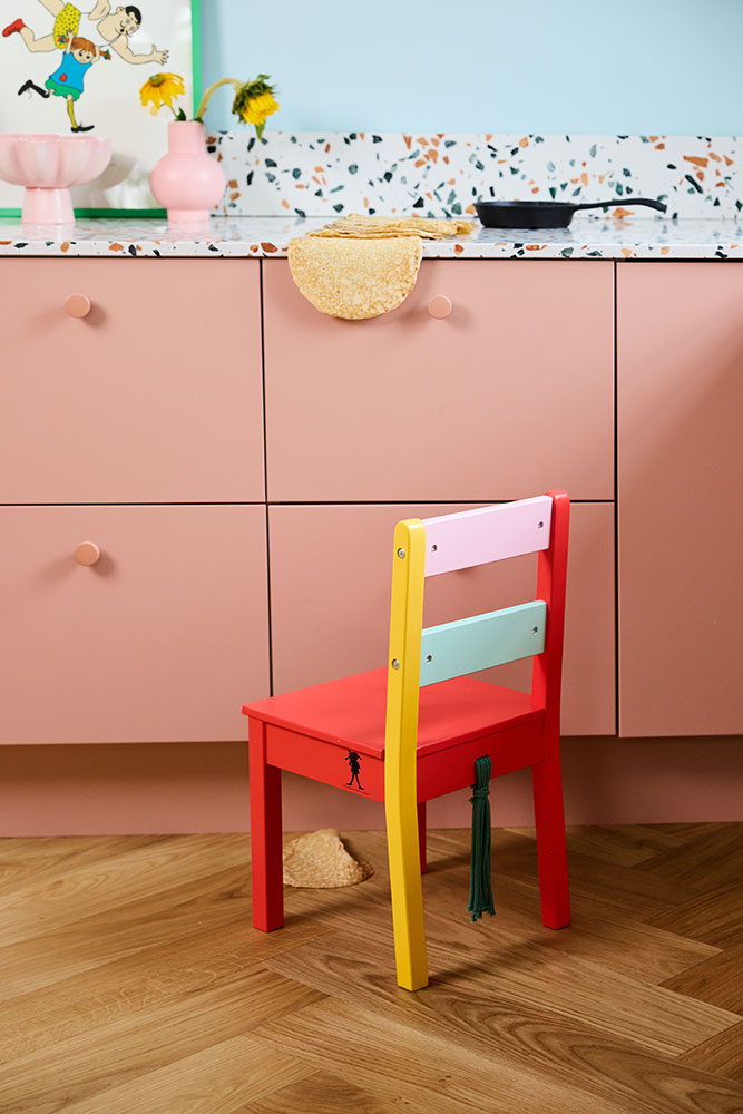 Chair wood PIPPI