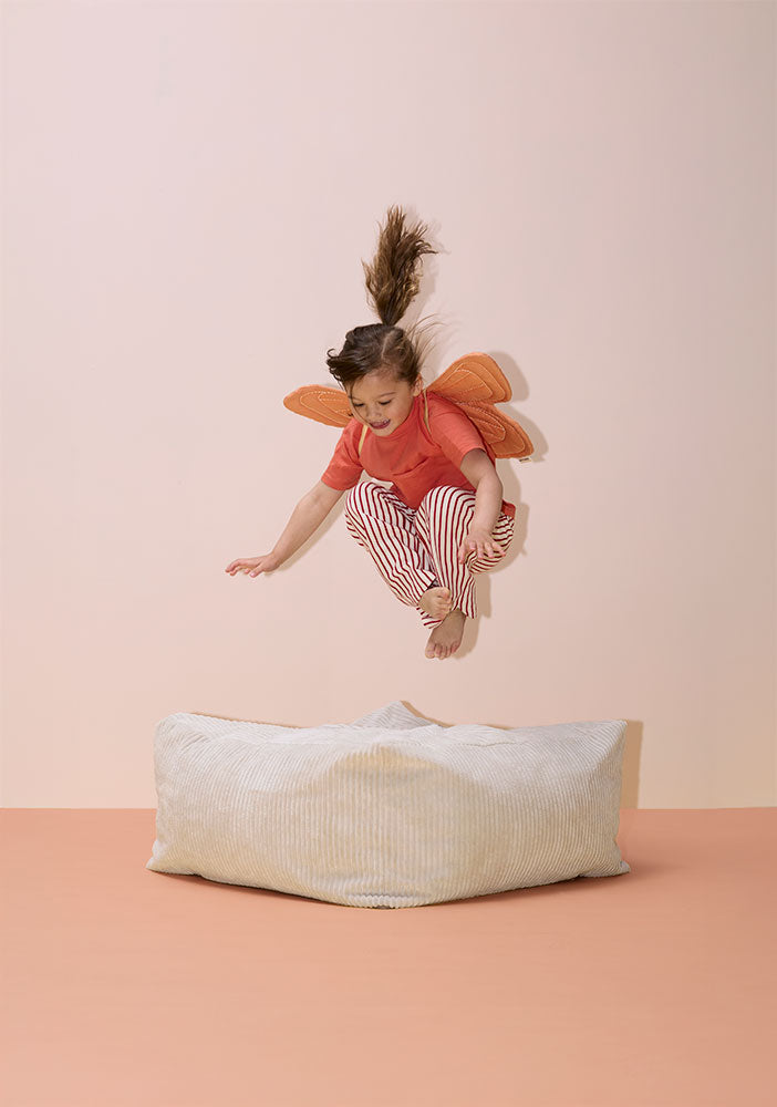 Pouffe off-white