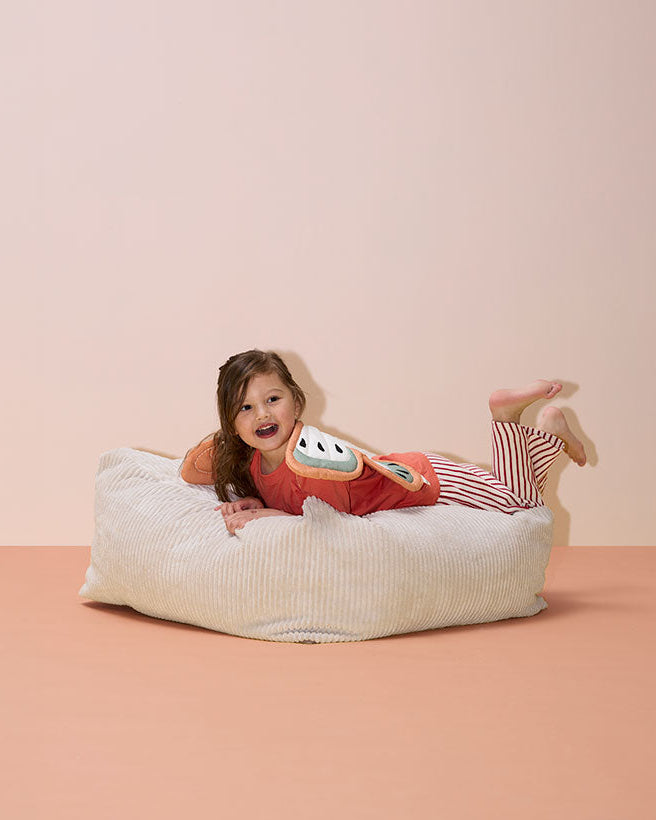 Pouffe off-white