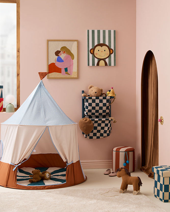 Tent circus blue