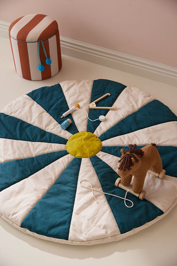 Play mat circus teal