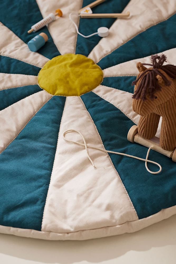 Play mat circus teal