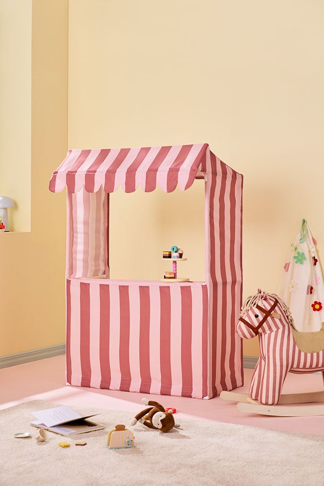 Market pink clay pink