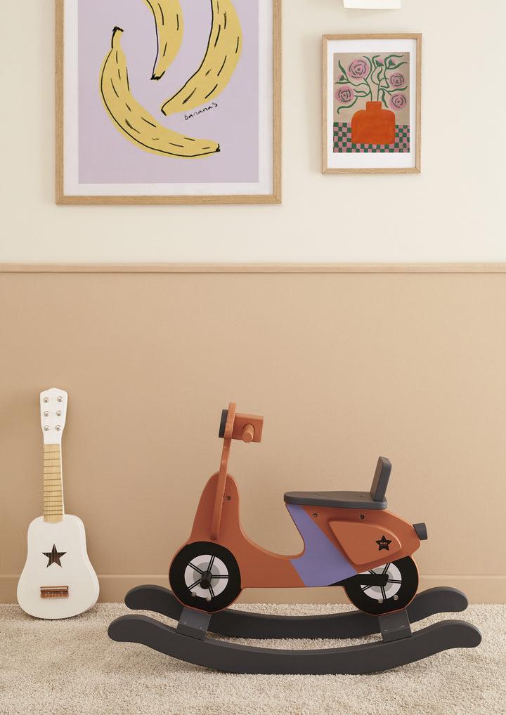 Rocking scooter rust