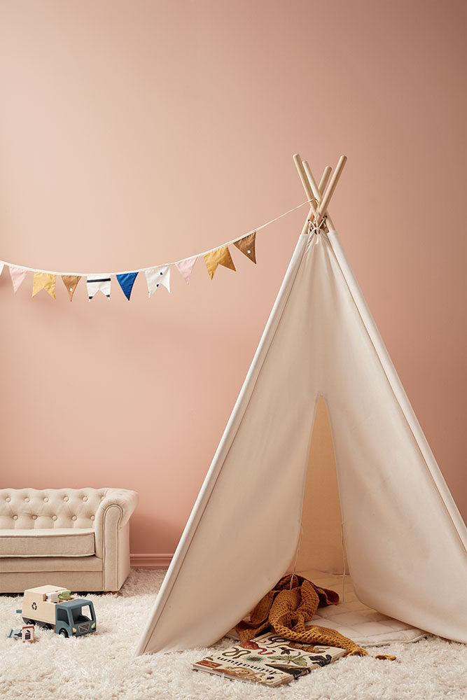 Tipi tent off white