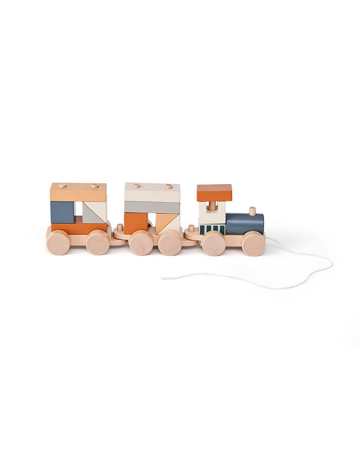 Block train brown