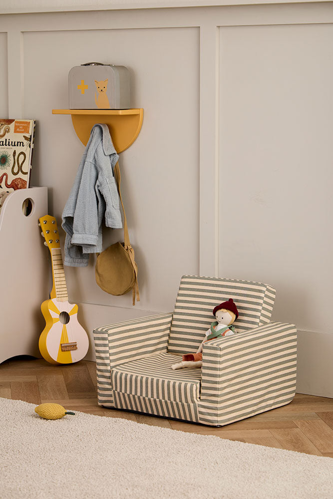 Armchair foldable stripe
