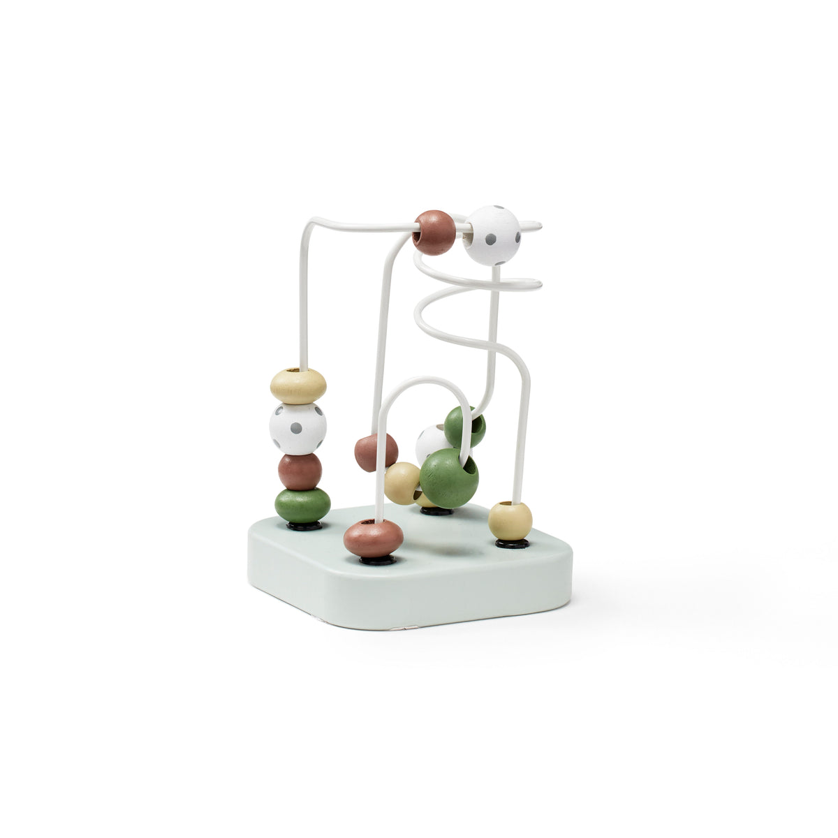 Bead maze mini green