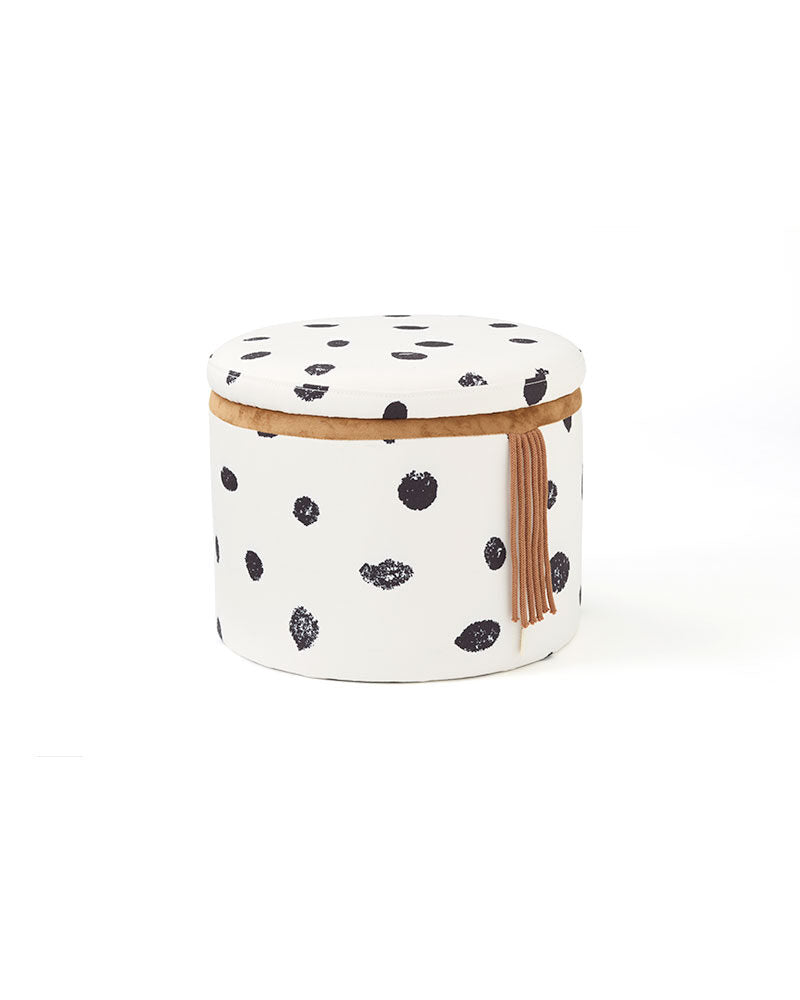 Pouffe with storage PIPPI