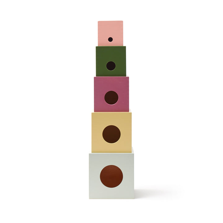 Wooden cubes 5 pcs