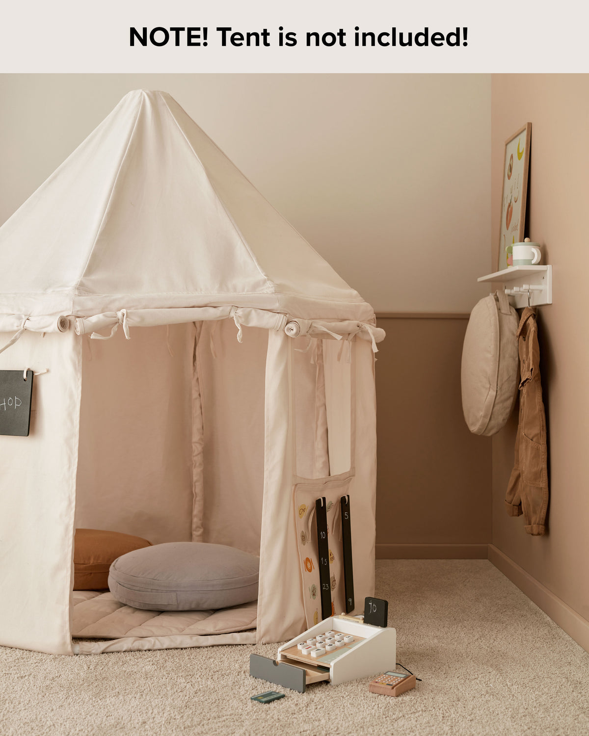 Tent add on play set