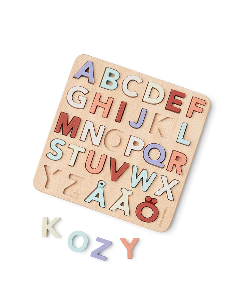 Puzzle alphabet SWE