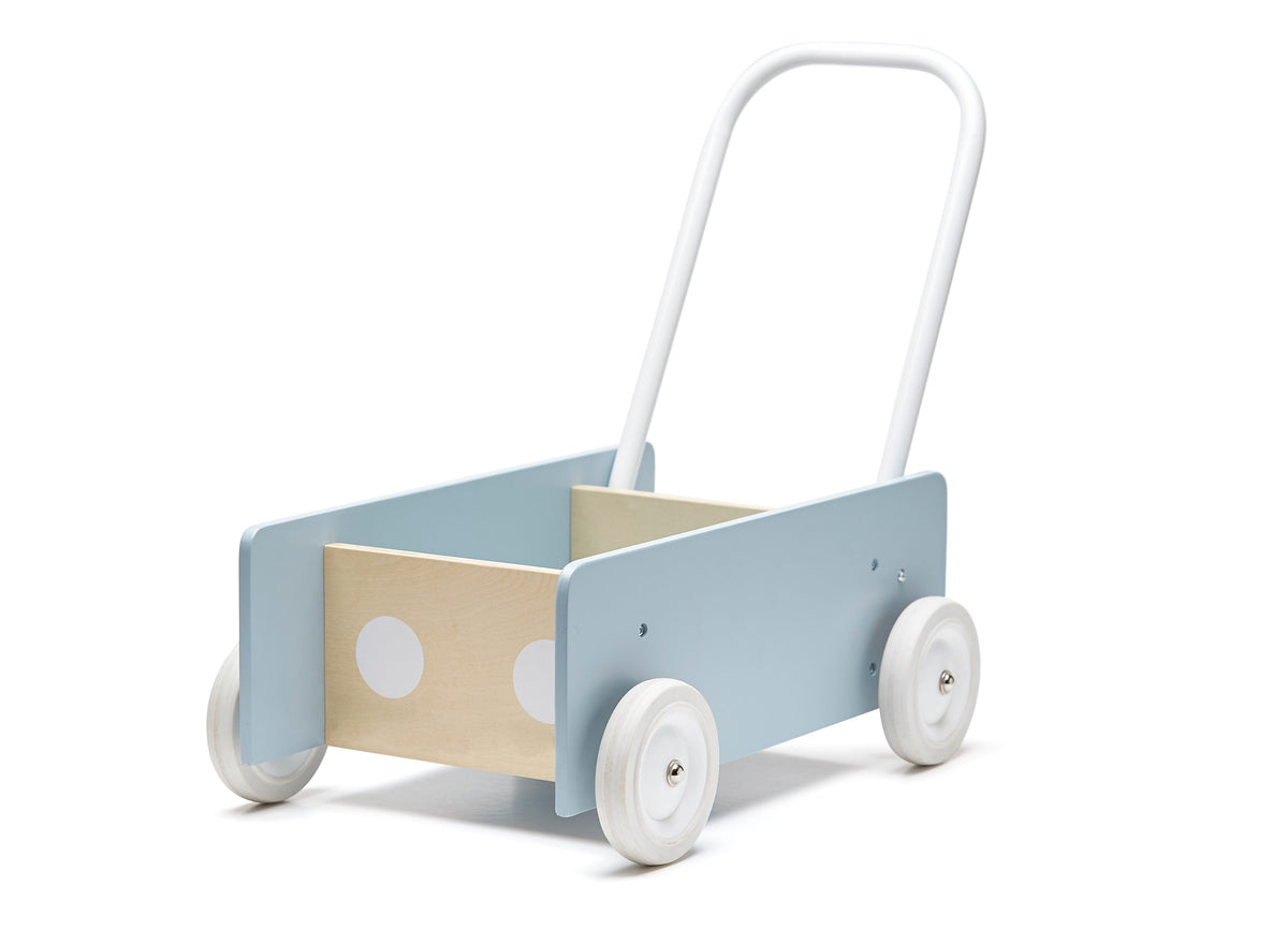 Trotteur bleu gris
