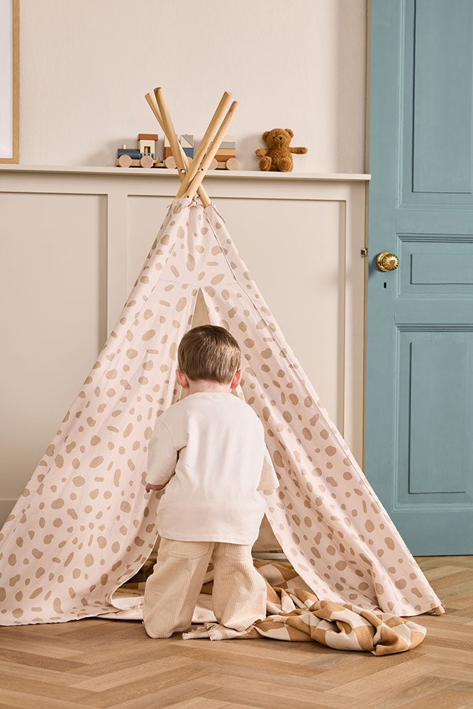 Tente tipi tachetée KID’S BASE