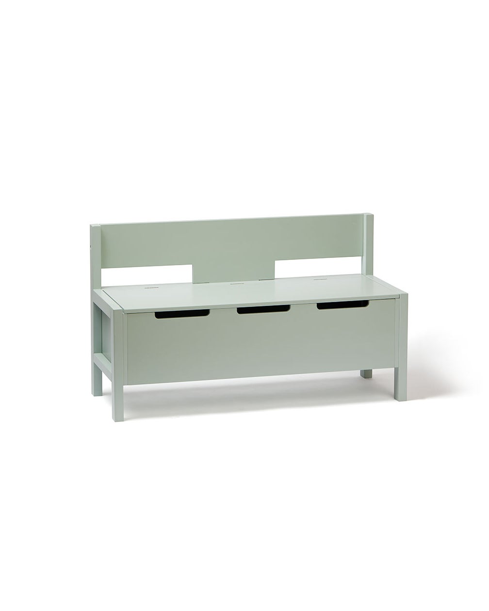 Sofa with storage light green