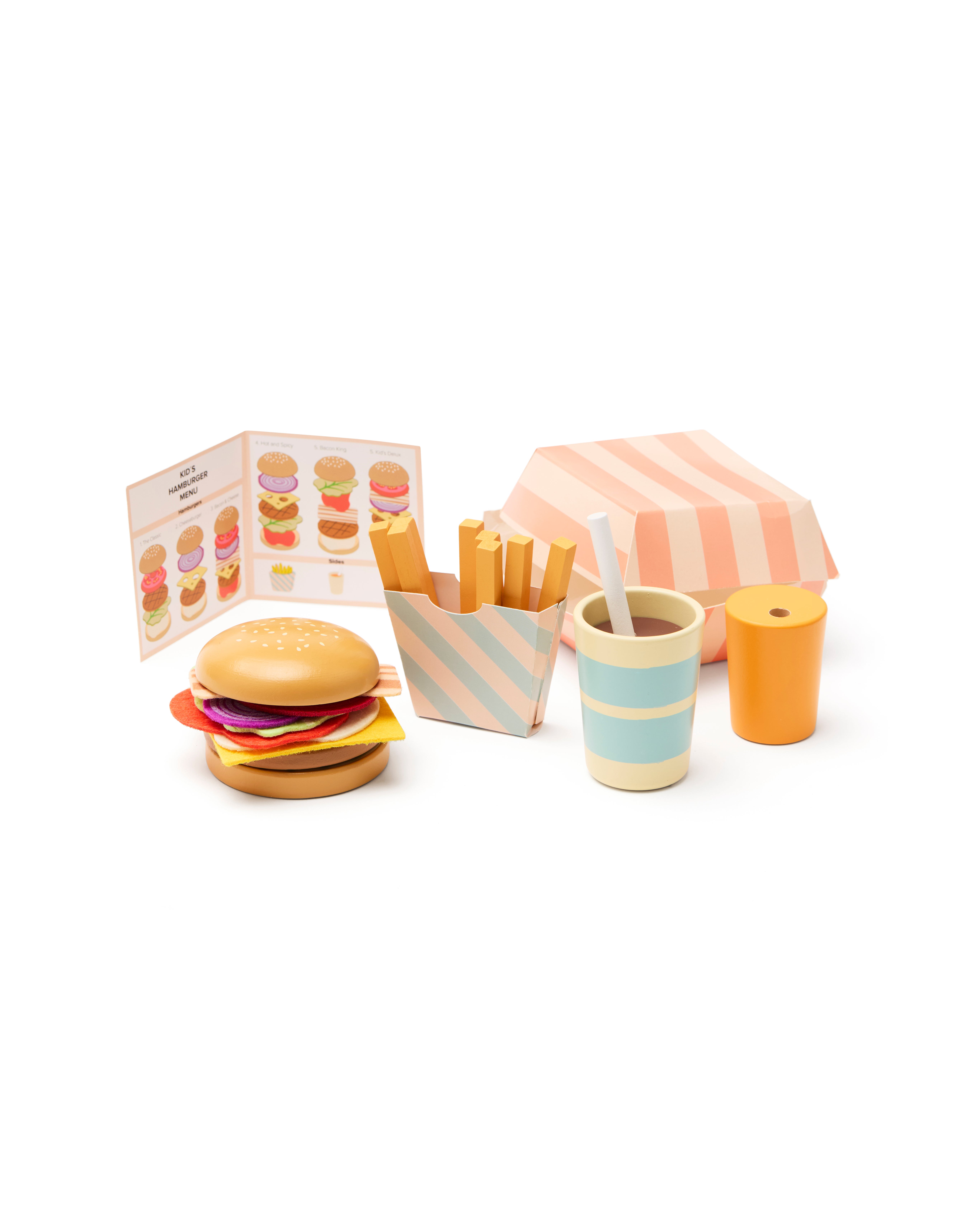 Hamburgare meny kit |  | Bra Leksaker