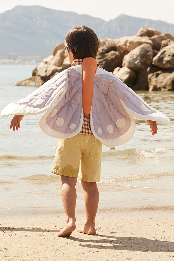Butterfly maxi purple DRESS-UP