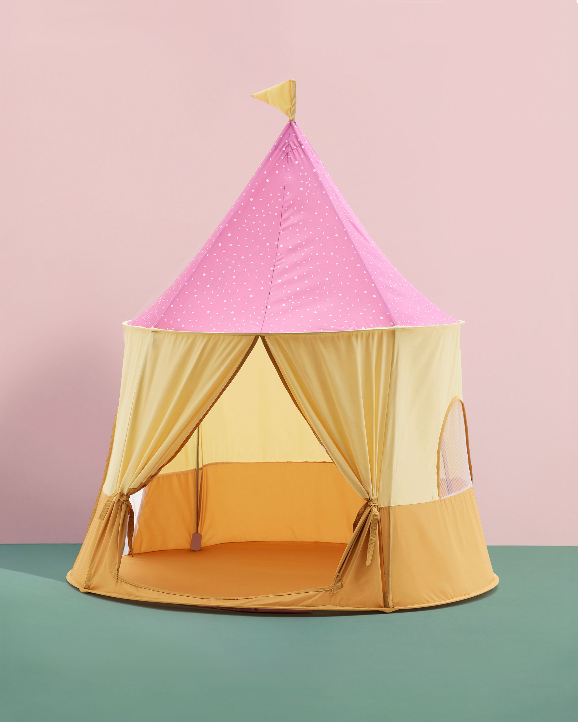 Tente cirque rose