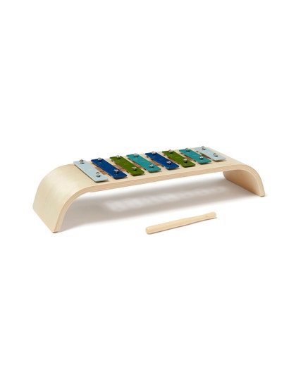 Xylophon Sperrholz blau multi