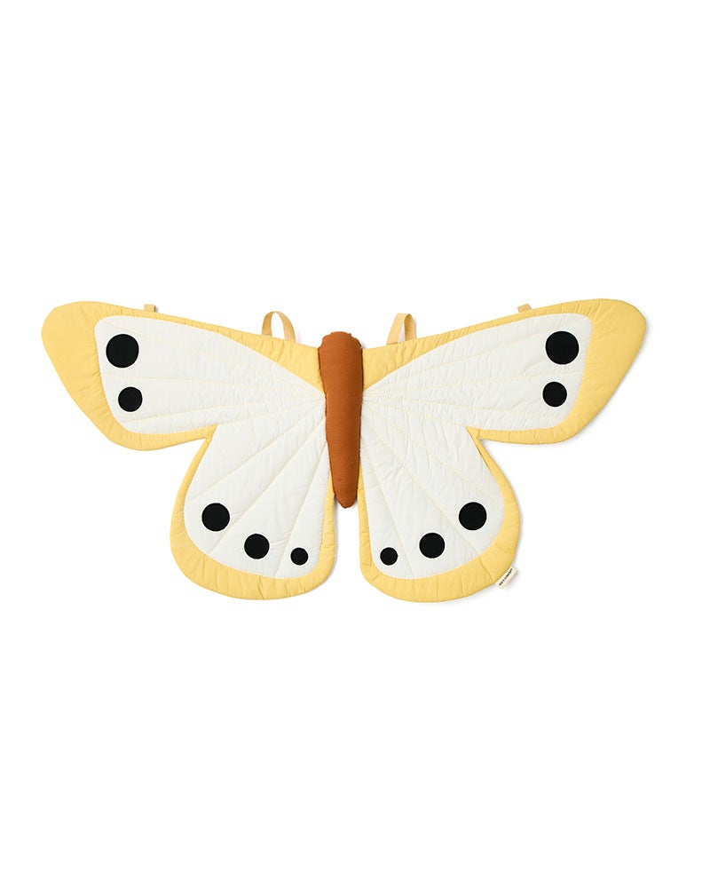 Butterfly maxi yellow DRESS-UP