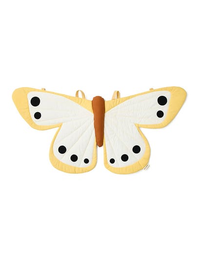 Butterfly maxi yellow DRESS-UP